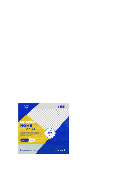 房地产社交媒体帖子设计模板图片下载