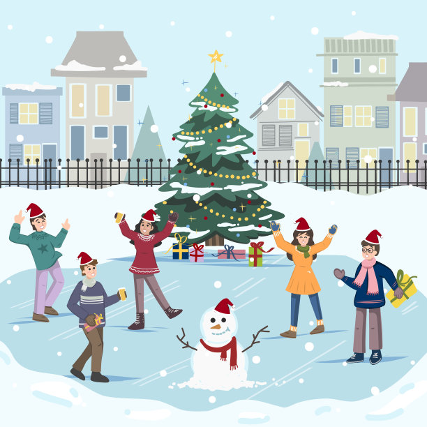 圣诞场景图片下载