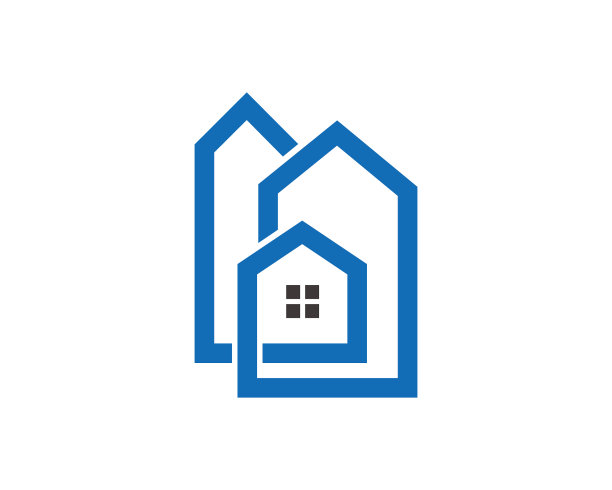 住宅logo模板设计图片下载