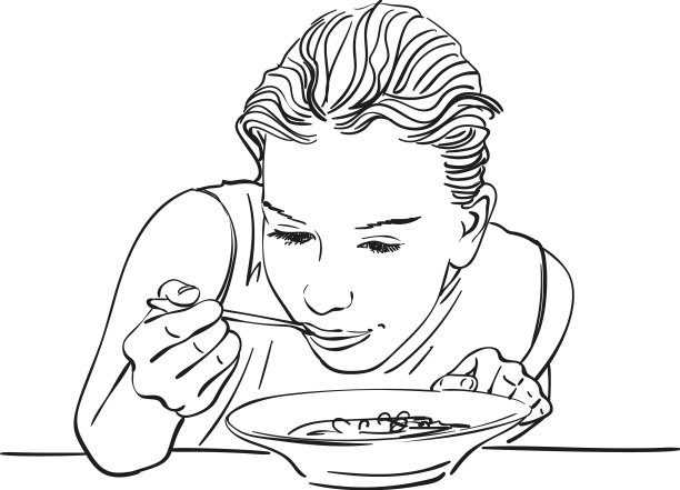 女孩吃图片下载