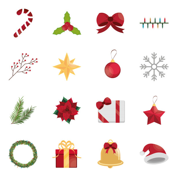 圣诞季套装图片下载