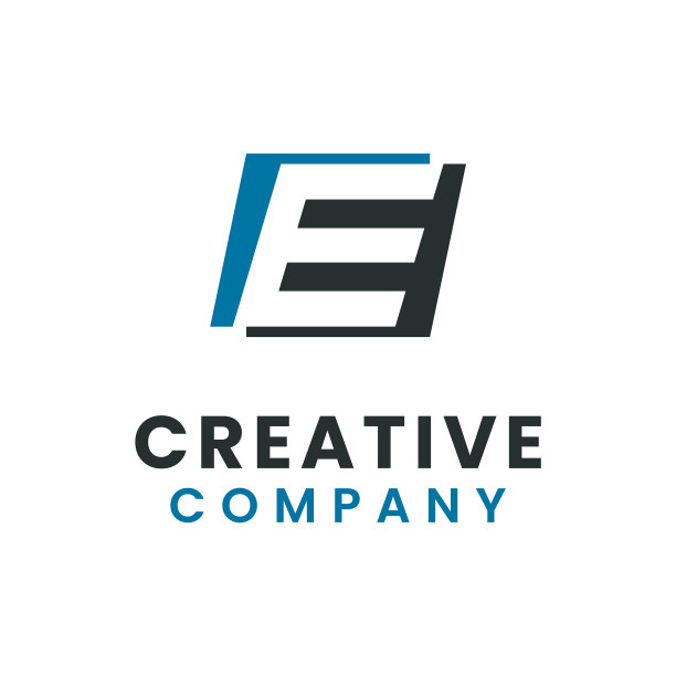 首字母e标志设计图片下载