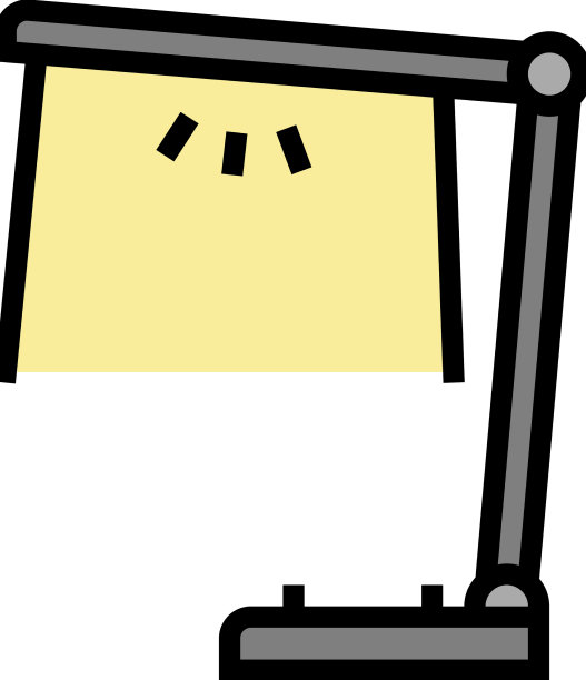 宽led台灯彩色图标图片下载