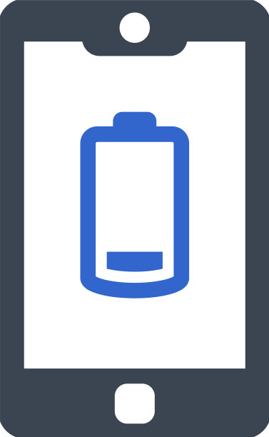 移动电池低图标图片下载