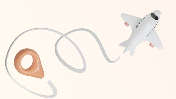 3d飞机与位置图片下载