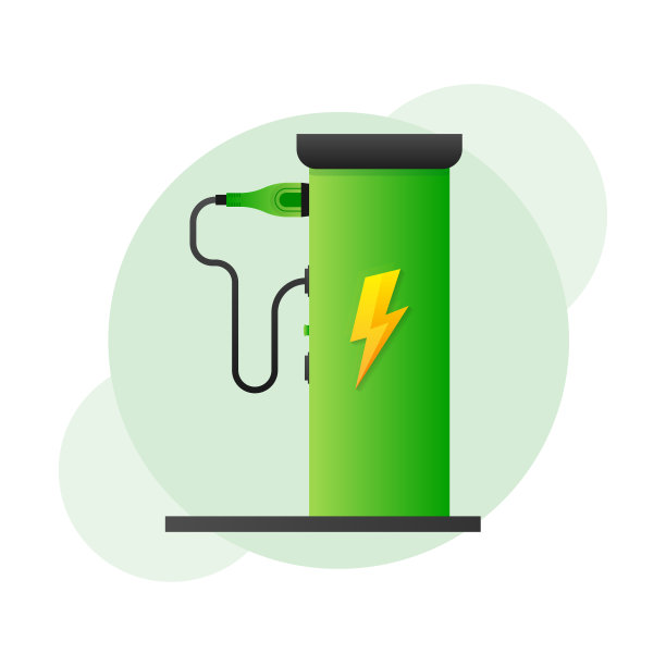 充电车网页设计。矢量插图。生态系统概念图片下载