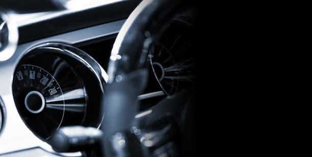 关闭仪表盘与黑色copyspace图片下载