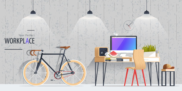 办公室办公场所室内设计图片下载