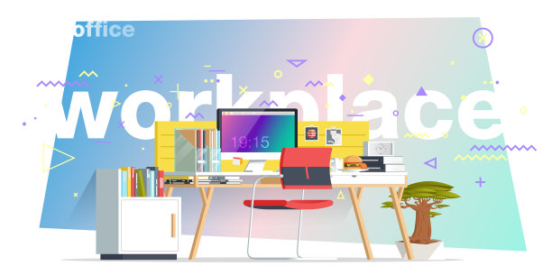 办公室办公场所室内设计图片下载