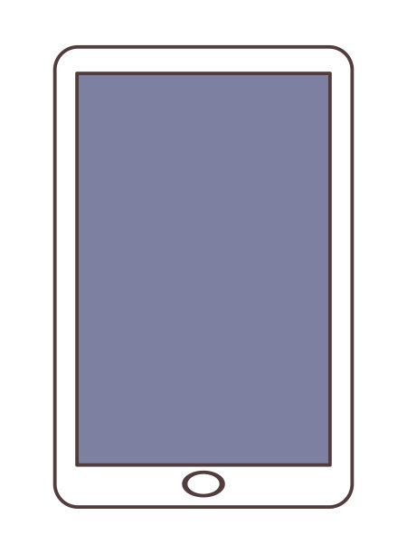 智能手机图标在平面设计风格的白色背景。手机符号矢量插图图片下载