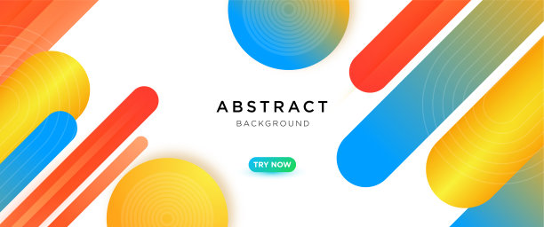 摘要具有几何形状的多色梯度流体波背景。现代的背景。可以用于登陆页，书籍封面，小册子，传单，杂志，任何品牌，横幅，标题，演示文稿，和墙纸背景图片下载