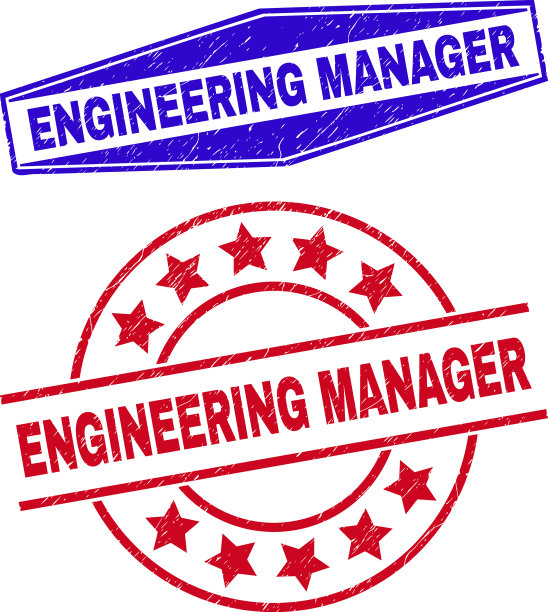 工程经理橡皮图章封圆图片下载