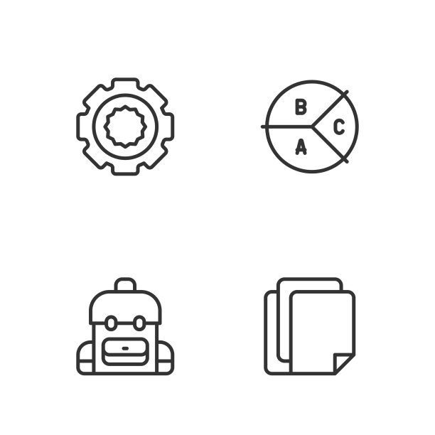 设置行文件文件学校背包装备和图片下载