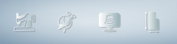 将缝纫机纱球与针织结合图片下载