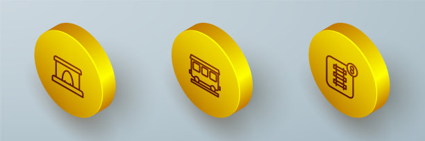 设置等距线铁路隧道客运列车图片下载