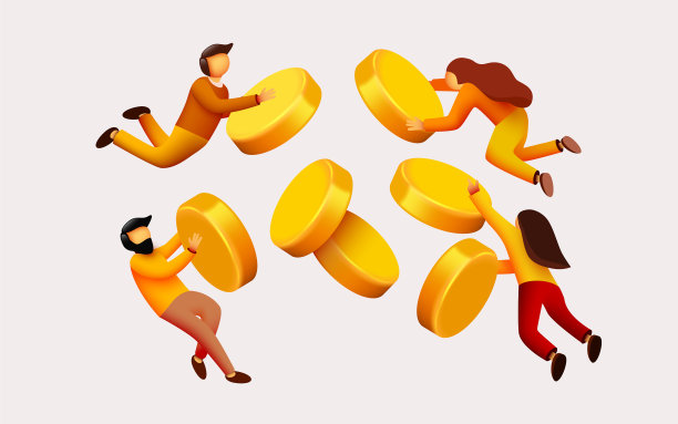 人们飞来飞去攒金币省钱图片下载