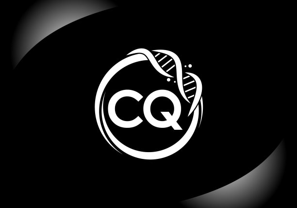黑色字母cq字母在一个圈图片下载