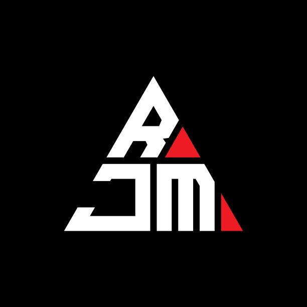 rj三角形字母标志设计用三角形图片下载