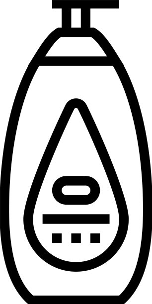 婴儿乳液化妆品系列图标图片下载