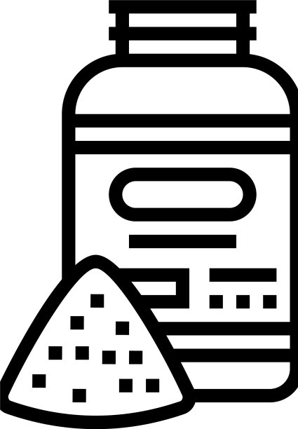 手枪火药线条图标图片下载