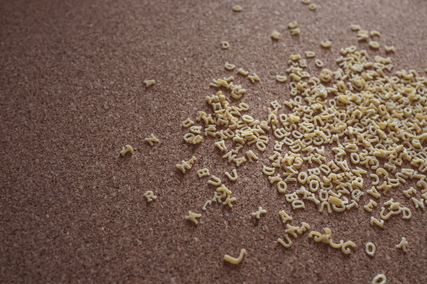 不同的英文字母的特写图片下载