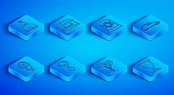 设线教堂建筑棺材与十字架坟墓图片下载