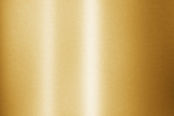黄金的背景。刷金属质感。三维渲染图片下载