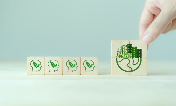 绿色企业文化与可持续发展图片下载