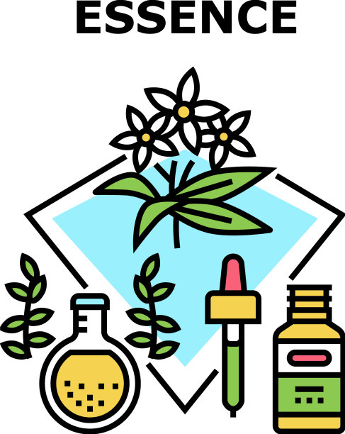 精华化妆品概念色图片下载