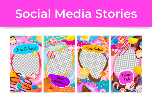 糖果在线购买垂直社交媒体故事图片下载