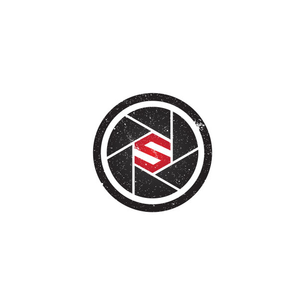 红色快门标志申请摄影标志图片下载