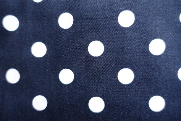 背景-深蓝色棉布白色圆点图案图片下载