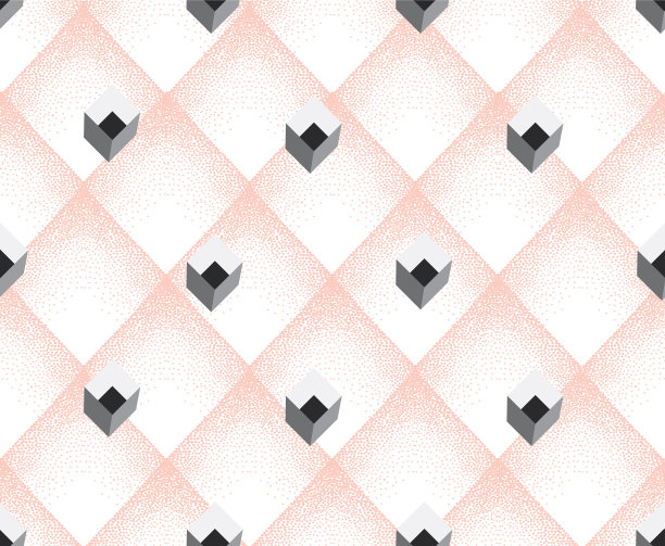 几何无缝图案具有立体感图片下载