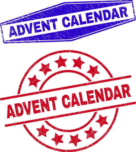 降临历腐蚀邮票的圆形和图片下载