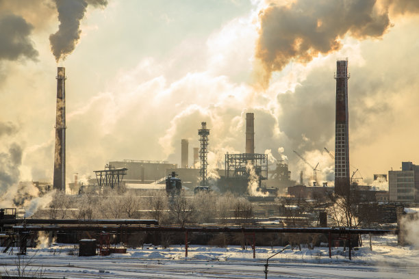 大钢厂全景。图片下载