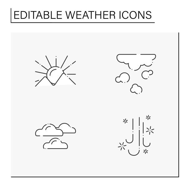 天气线图标设置图片下载