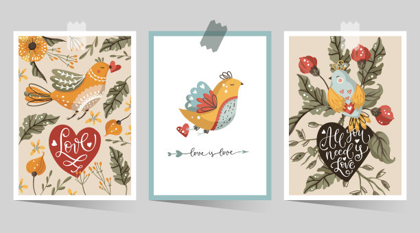 情人节卡片图片下载