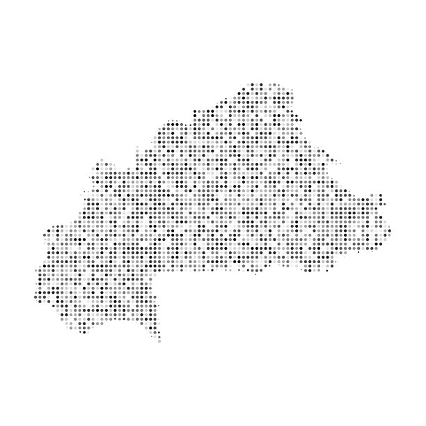 摘要网点黑白半色调效果图片下载