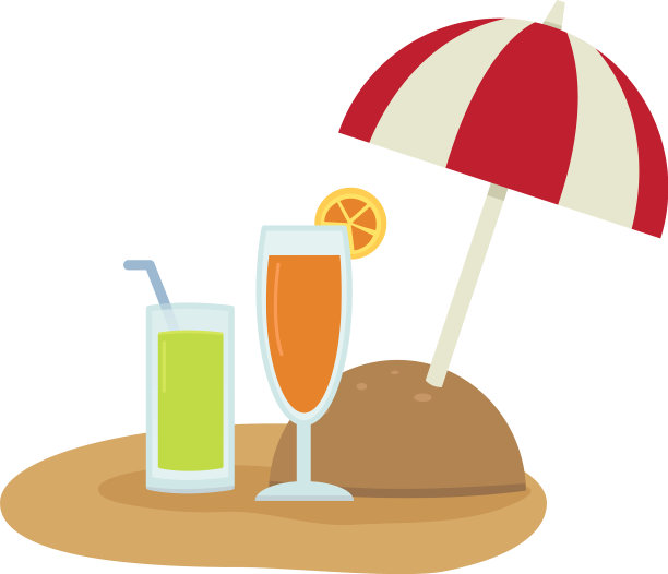 沙滩伞图片下载