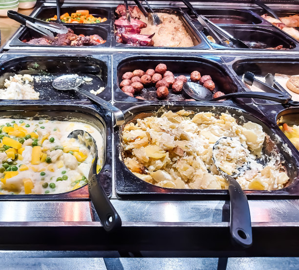 午餐自助餐,热图片下载