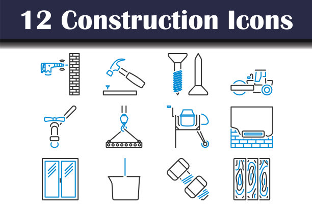 建筑图标设置图片下载