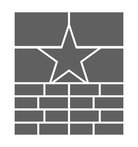 21 .模板方形图片内容用星号，图片矢量框。图片下载