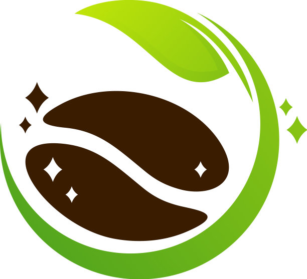 叶咖啡标志设计模板农场标志图片下载