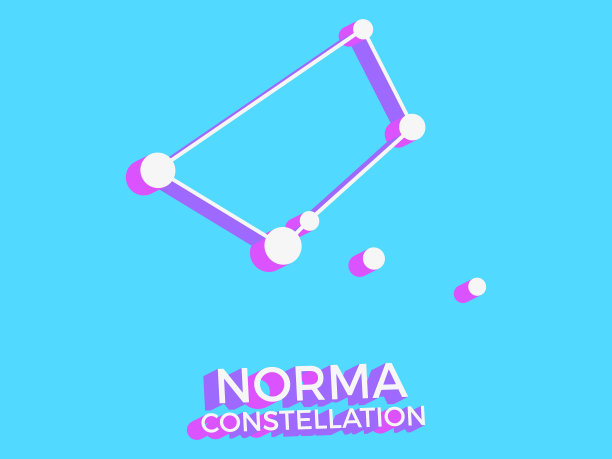 3d星座符号星座图标图片下载