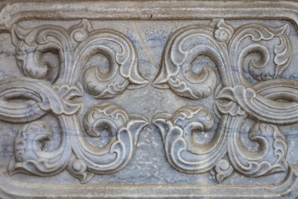 北京天坛建筑、石柱浮雕、祥云、中国图案、如意图案、建筑基座、汉白玉雕刻图片下载