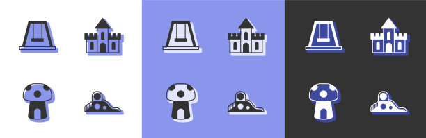 为孩子们设置滑梯秋千图片下载