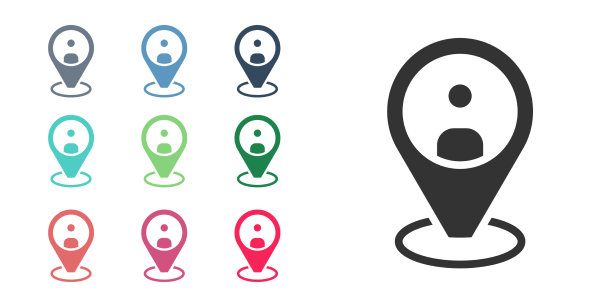 黑色出租车客户端图标隔离在白色图片下载