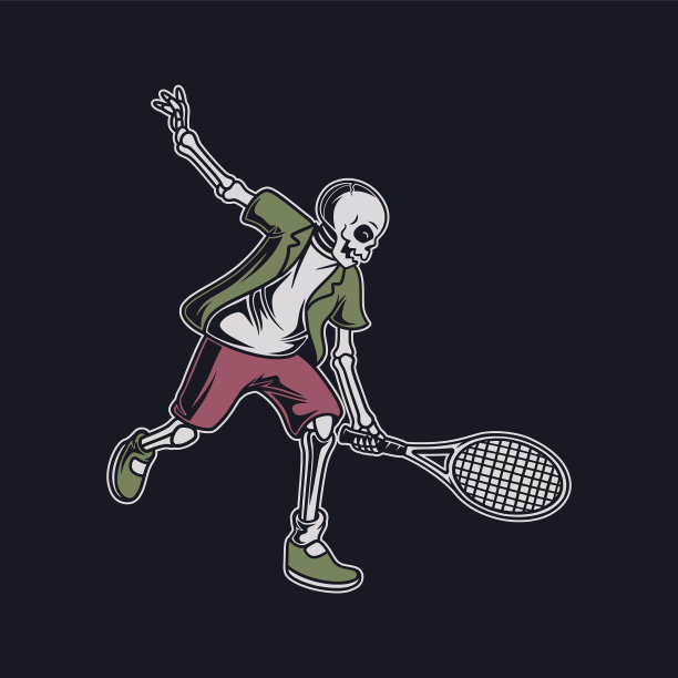 复古t恤设计的头骨在一个位置图片下载