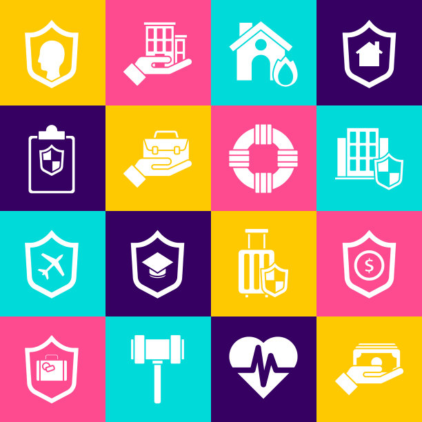 设置堆叠纸币现金盾与美元图片下载