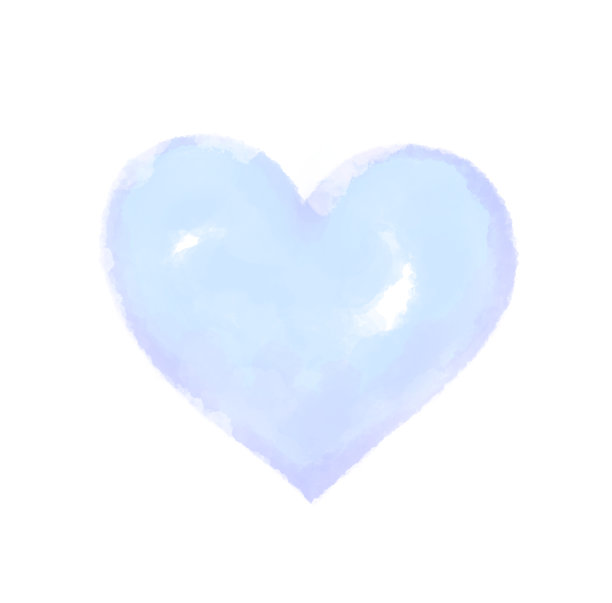 带有柔和气氛的心形图片下载